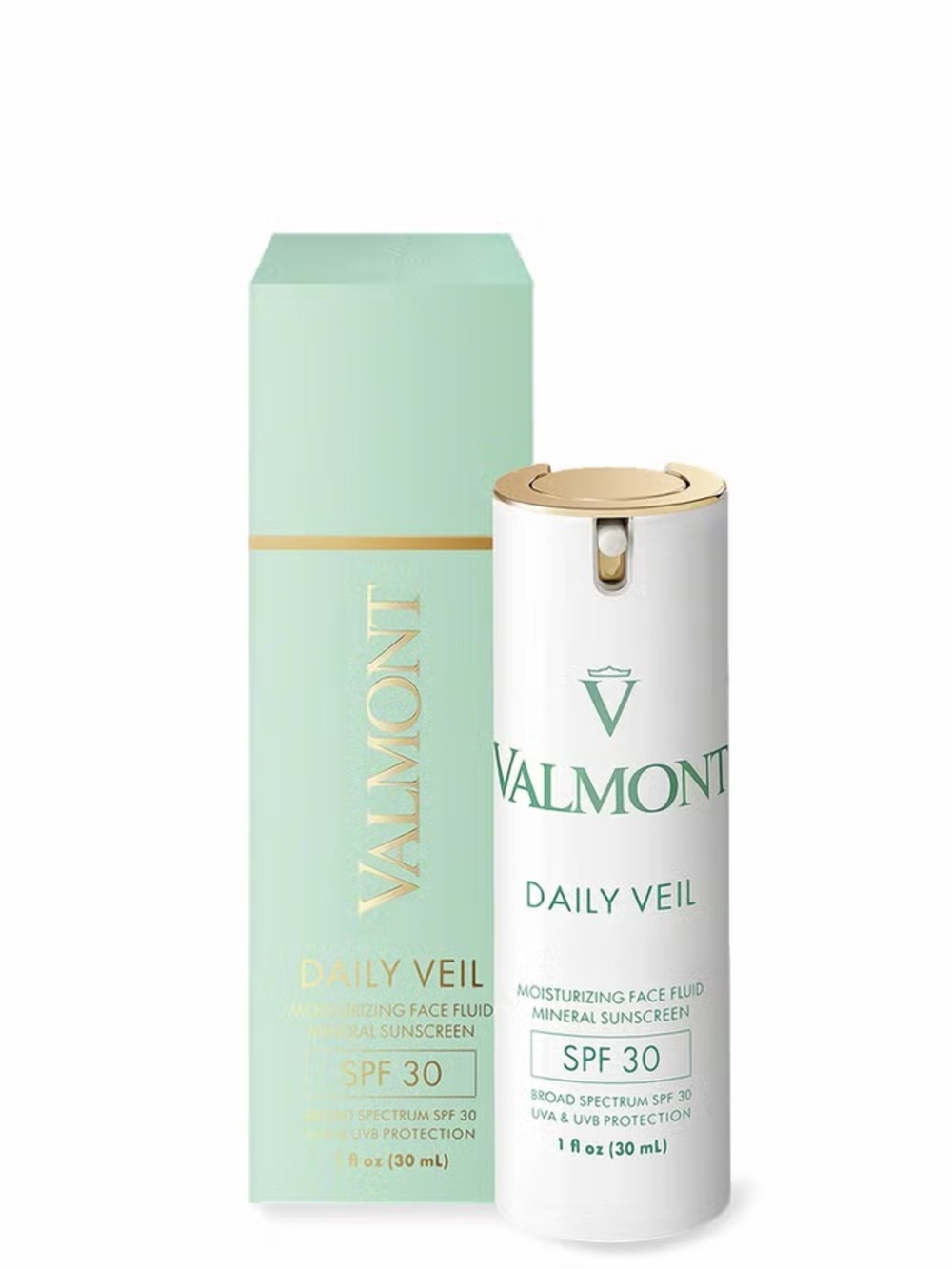 Valmont Daily Veil Moisturizing Face Fluid SPF30 Sunscreen - Brand New + Sealed!